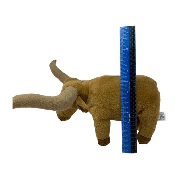 Fiesta Longhorn Standing Bull 12" Plush Stuffed Rancher Animal Texas Cowboy Toy - Picture 15 of 15